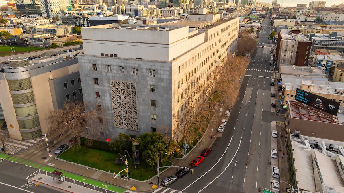 Exterior of Hall of Justice