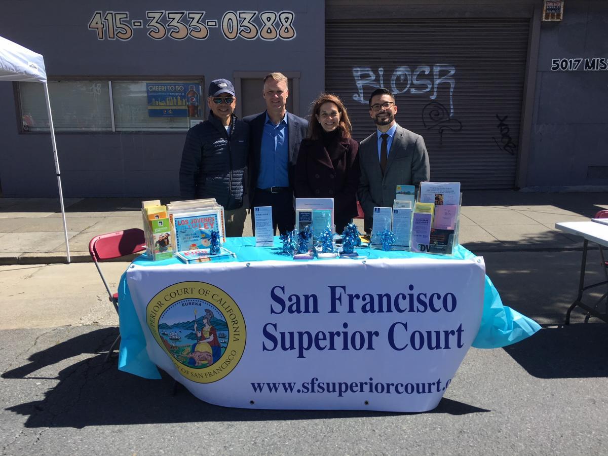 SF Judges at Excelsior Sunday Streets