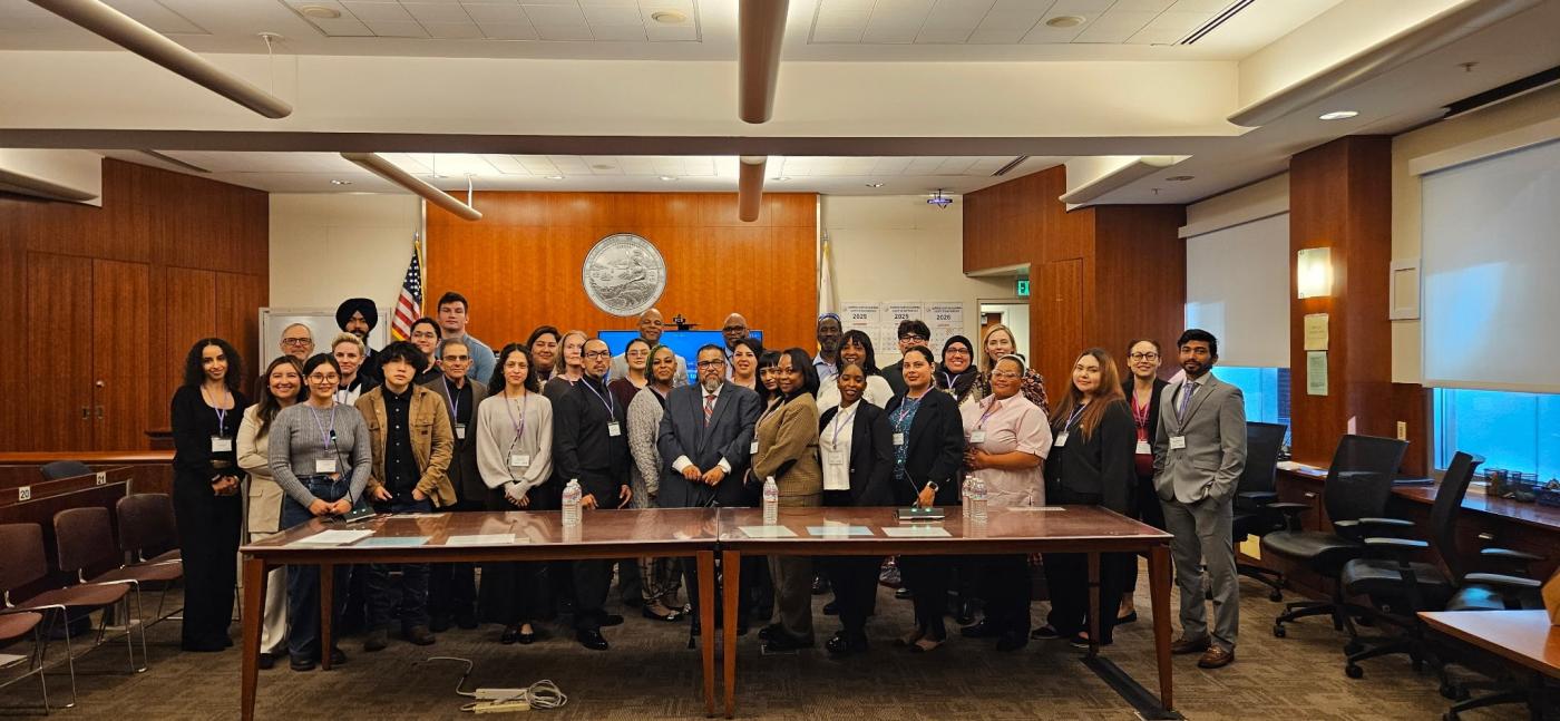 College students explore careers at the Court during a visit.